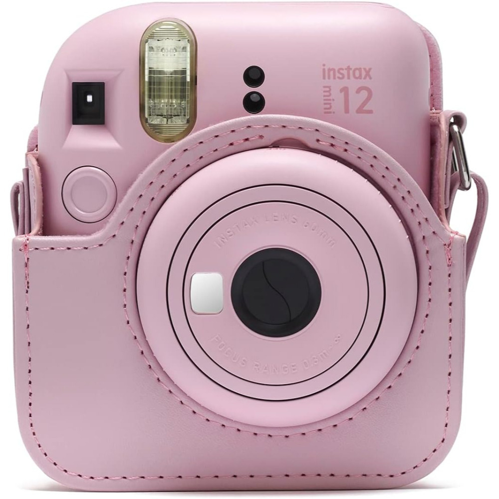 現貨馬上出 富士 FUJIFILM Instax mini12 mini 12 專用相機包 原廠皮套 粉色 Pink-細節圖2