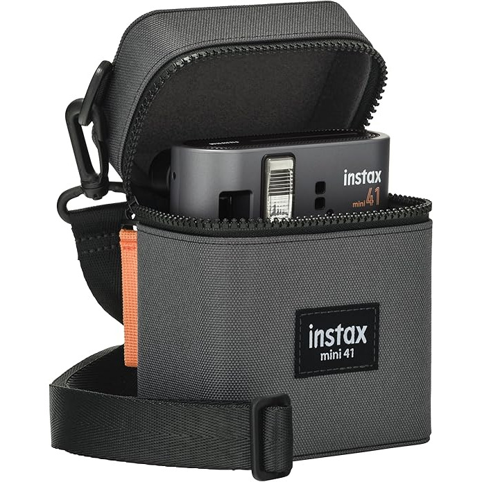現貨馬上出 FUJIFILM 富士 拍立得相機 instax mini 41 mini41 相機包 原廠皮套 附背帶-細節圖3