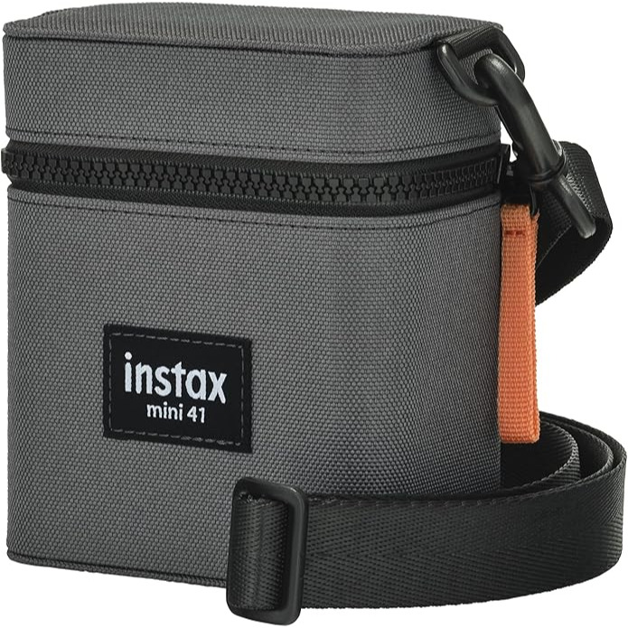 現貨馬上出 FUJIFILM 富士 拍立得相機 instax mini 41 mini41 相機包 原廠皮套 附背帶-細節圖5