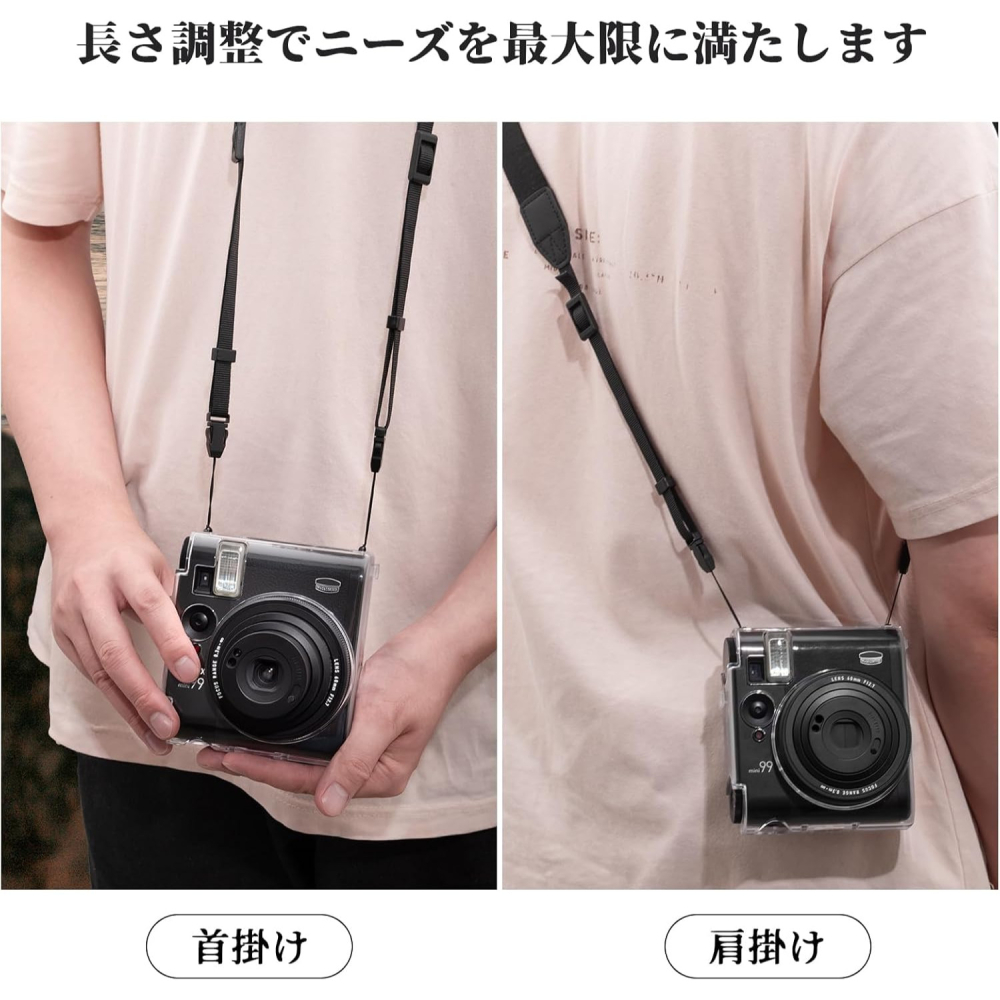 現貨馬上出 富士 instax mini99 mini 99 拍立得相機 相機包 保護殼 透明殼 水晶殼 防刮 防摔-細節圖6