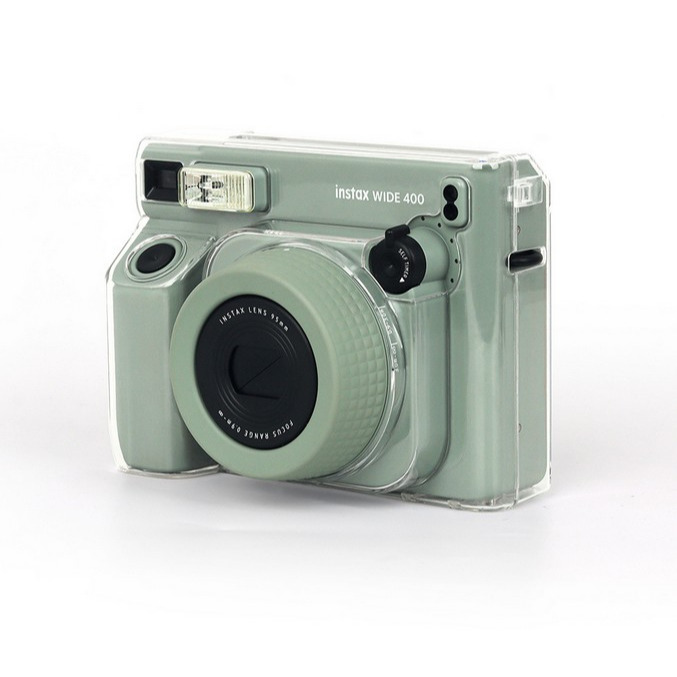 現貨馬上出 instax 富士 wide 400 wide400 拍立得相機 相機包 復古包 保護套 水晶殼 透明殼-細節圖4