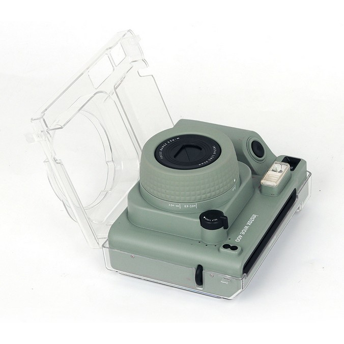 現貨馬上出 instax 富士 wide 400 wide400 拍立得相機 相機包 復古包 保護套 水晶殼 透明殼-細節圖5