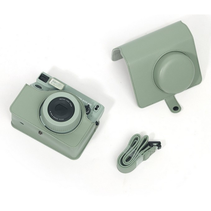 現貨馬上出 instax 富士 wide 400 wide400 拍立得相機 皮質相機包 復古包 保護套 相機包 收納包-細節圖5
