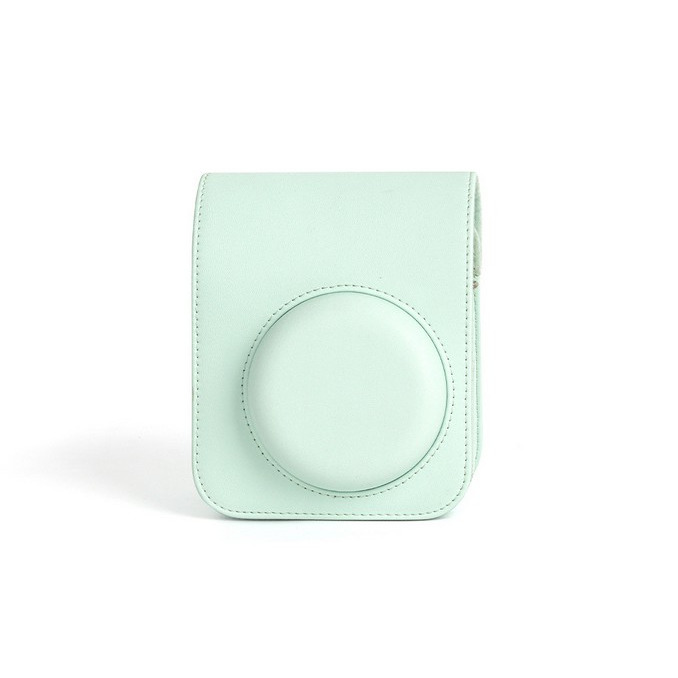 現貨馬上出 富士 FUJI instax mini12 mini 12 拍立得相機 包 復古皮套 保護套 皮套 含背帶-細節圖8