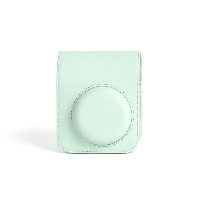 現貨馬上出 富士 FUJI instax mini12 mini 12 拍立得相機 包 復古皮套 保護套 皮套 含背帶-細節圖8