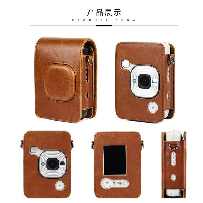 現貨馬上出 富士 instax mini liplay 相機包 皮套 透明殼 水晶殼 螢幕保護貼 保貼 果凍套 矽膠套-細節圖2