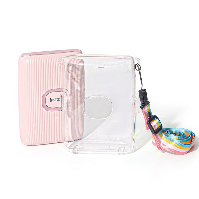 現貨馬上出 富士 instax mini Link2 Link link 2 保護殼 相印機 透明殼 水晶殼 皮套-規格圖8