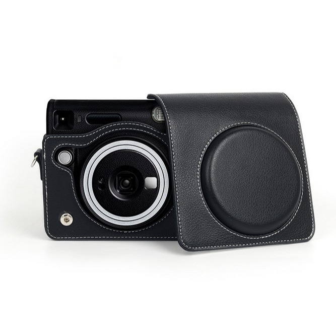 現貨馬上出 富士 Instax Square SQ1 SQ40 拍立得相機  復古相機包 附可調式肩帶 保護殼 相機包-細節圖5