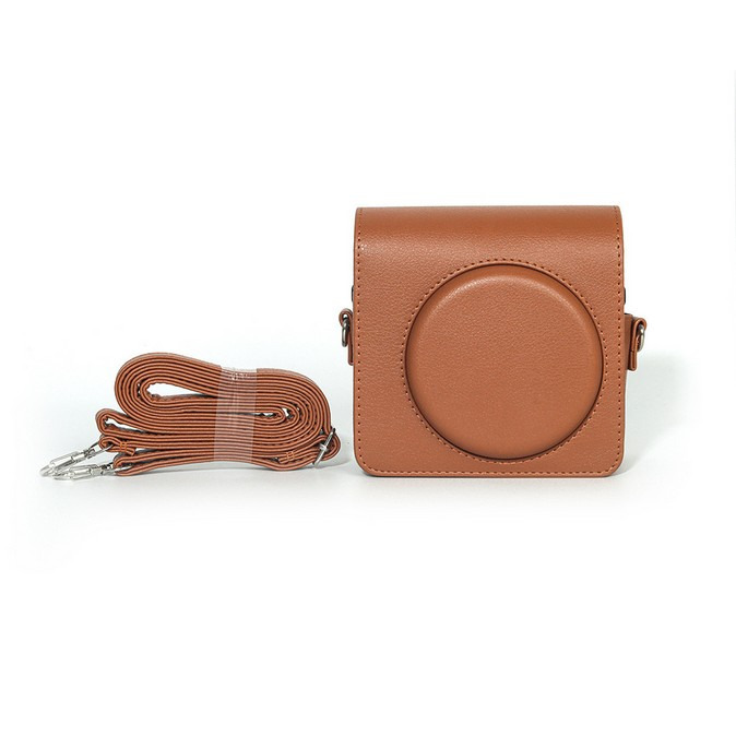 現貨馬上出 富士 Instax Square SQ1 SQ40 拍立得相機  復古相機包 附可調式肩帶 保護殼 相機包-規格圖8