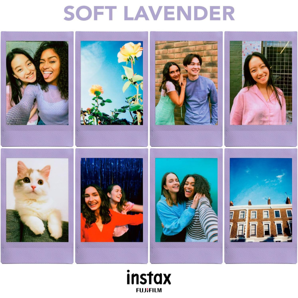 現貨 富士 instax mini SOFT LAVENDER 薰衣草 拍立得底片 mini12 evo link3-細節圖2