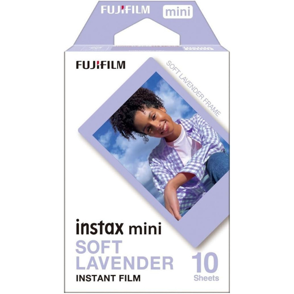 現貨 富士 instax mini SOFT LAVENDER 薰衣草 拍立得底片 mini12 evo link3-細節圖3