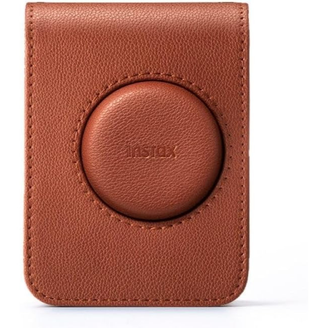 現貨馬上出 富士 原廠公司貨 instax mini Evo 原廠相機包 EVO 專用 皮革材質 盒裝-細節圖2