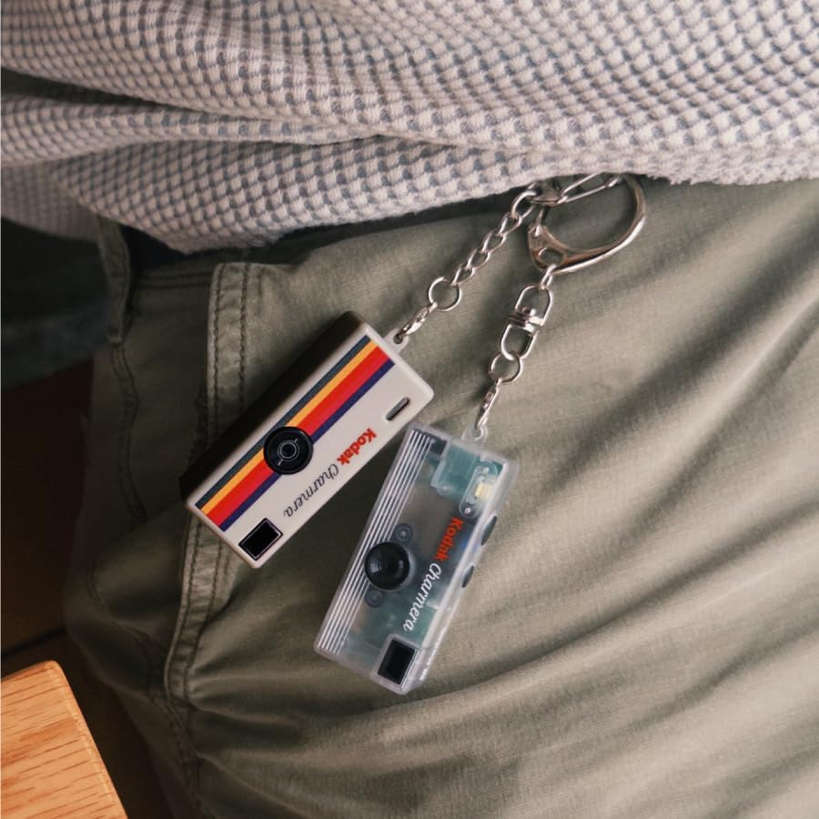 現貨馬上出 柯達 Kodak Charmera 鑰匙圈數位相機盲盒 顏色隨機出貨 鑰匙圈 小相機 盲盒 復古 錄影 拍照-細節圖8