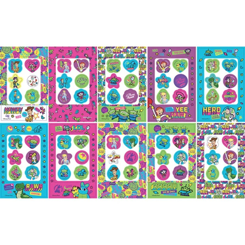 現貨馬上出 富士 instax mini 拍立得底片 TOY STORY DISNEY 空白底片+貼紙 玩具總動員-細節圖2