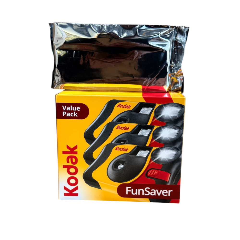 現貨馬上出 KODAK 柯達 FunSaver 一次性相機 底片相機 即可拍相機 菲林相機 27張底片 三入裝-細節圖3