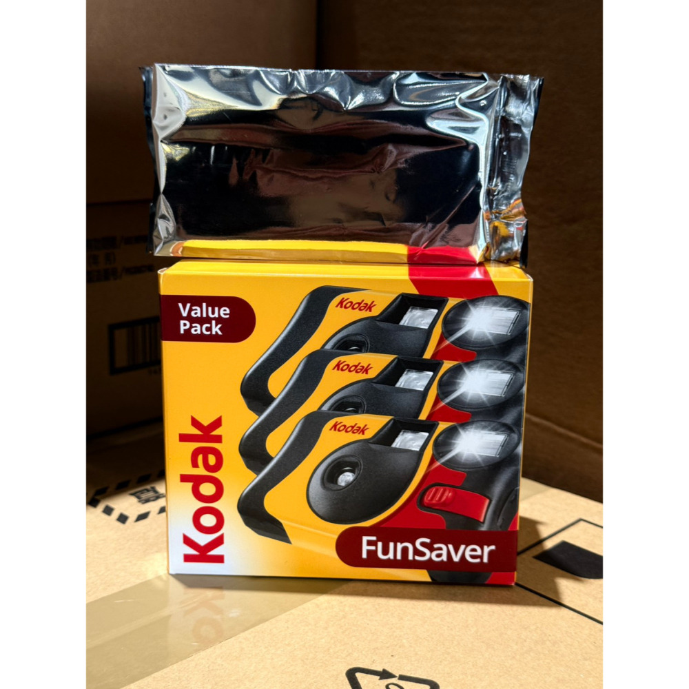 現貨馬上出 KODAK 柯達 FunSaver 一次性相機 底片相機 即可拍相機 菲林相機 27張底片 三入裝-細節圖4
