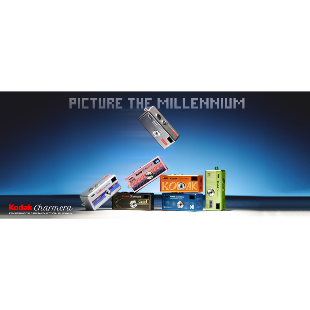 現貨馬上出 柯達 kodak Charmera millennium 鑰匙圈 相機 盲盒 千禧單盒裝 迷你相機 包包掛飾-細節圖6