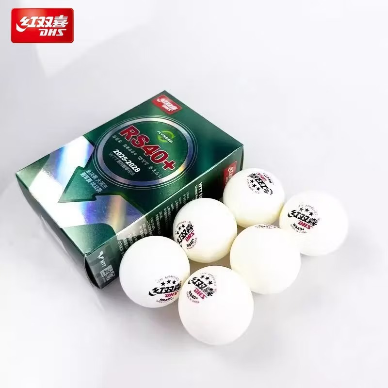 ★波爾桌球★ DHS紅雙喜乒颯RS40+ WTT大賽乒乓球2025-2028 WTT賽事指定用球【新材料再生塑膠】公司貨-細節圖3