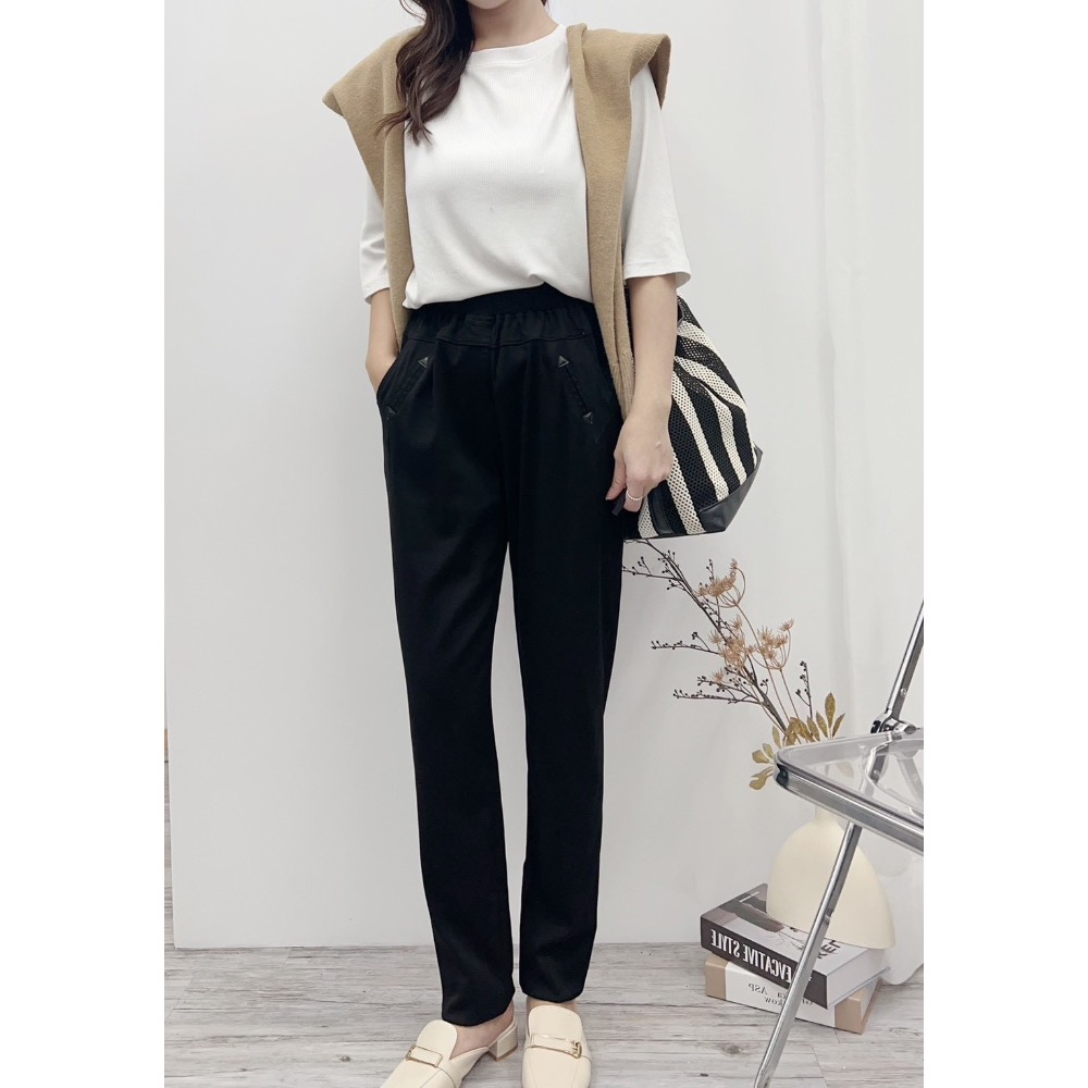 《現貨》激瘦！激推！修身彈力褲-細節圖3