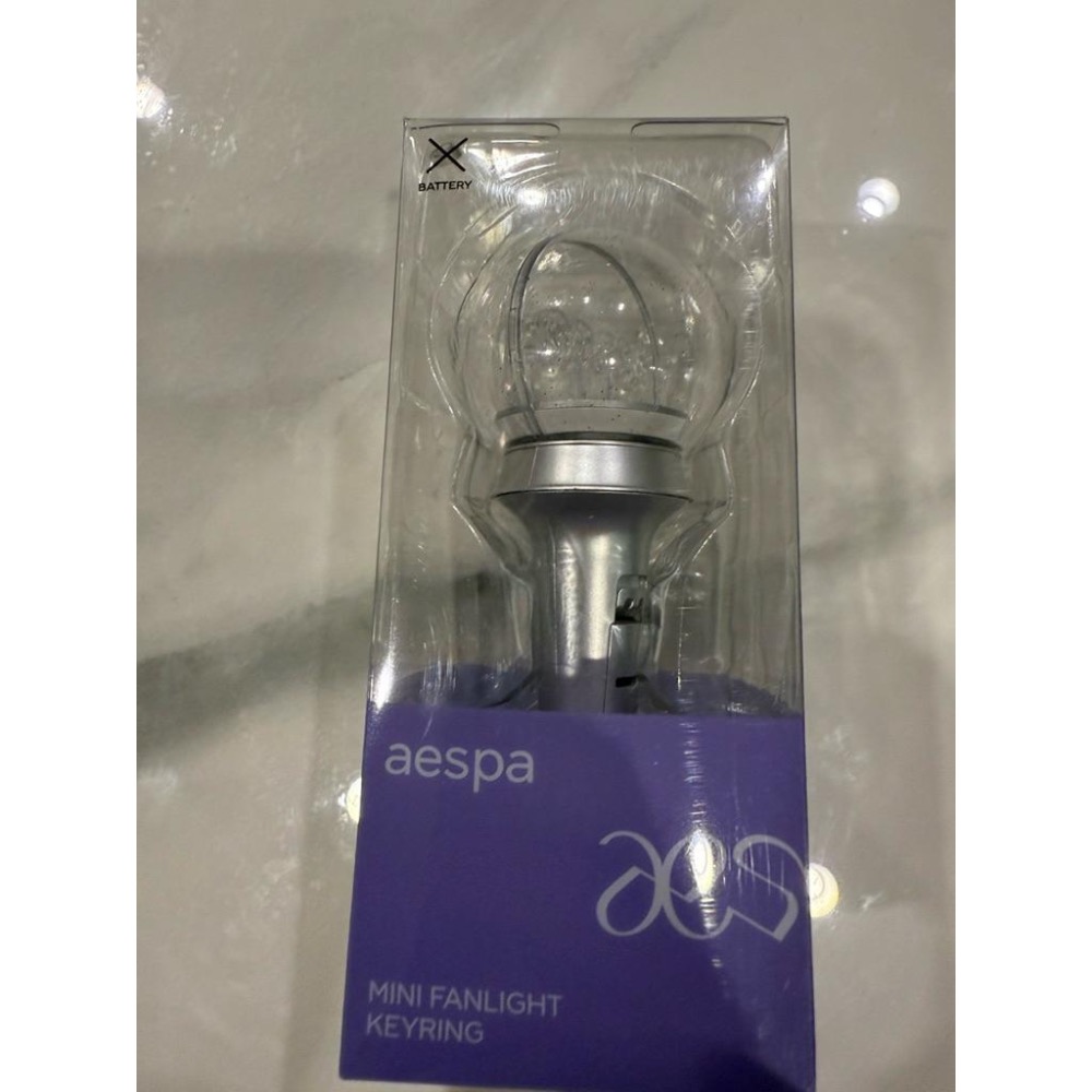 現貨 aespa 官方小手燈 小應援棒 附電池-細節圖2