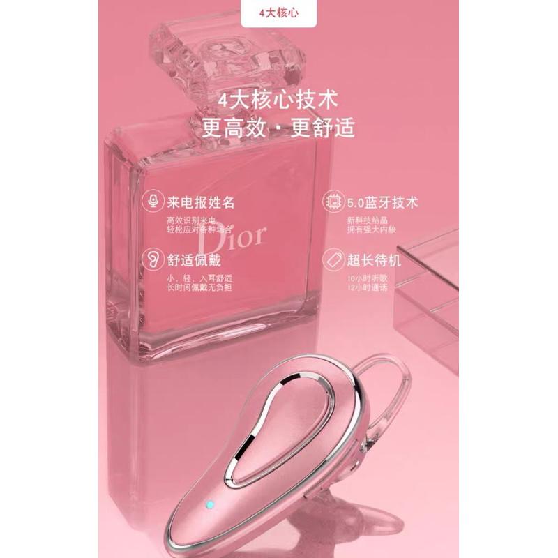 Headset Bluetooth D9 wireless kabel Earphone Hetset Handsfre-細節圖2