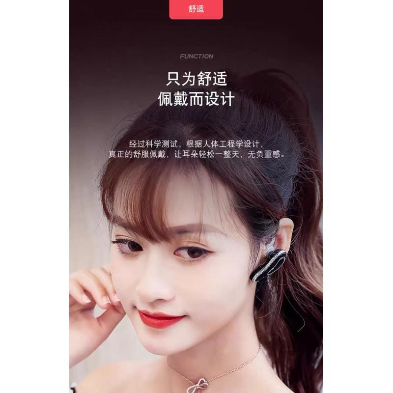 Headset Bluetooth D9 wireless kabel Earphone Hetset Handsfre-細節圖3
