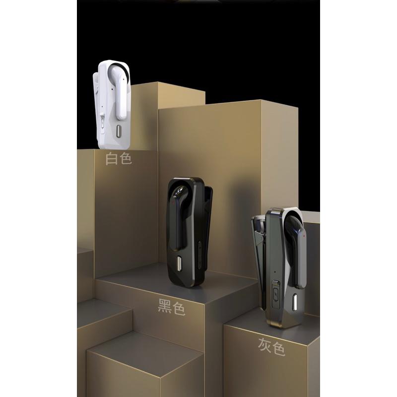 New 2024年三種顏色 Y01 L1 F906 領夾式 藍牙5.1 Type C 藍牙耳機 商務 來電震動  司機-細節圖3