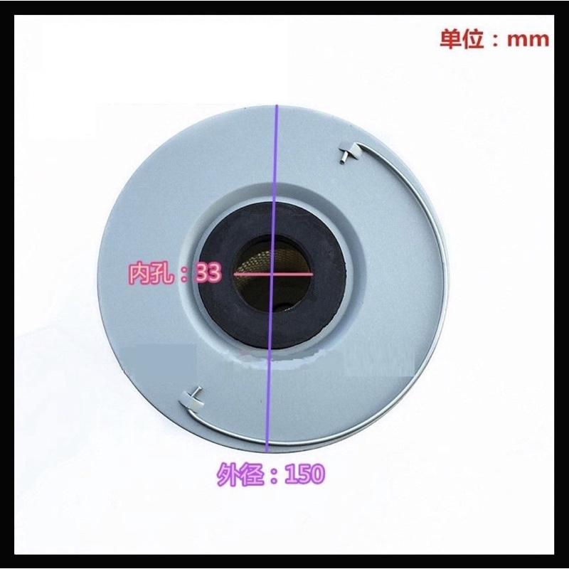 （快走絲 中走絲）（整箱10個）線切割配件  中走絲過濾芯 外徑150mm 高度350mm，內孔33 外部有鋼絲-細節圖3