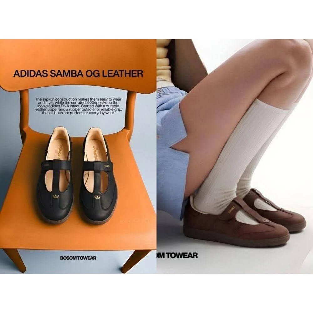 預購)🇰🇷韓國adidasOriginals samba 牛皮瑪莉珍鞋-細節圖2