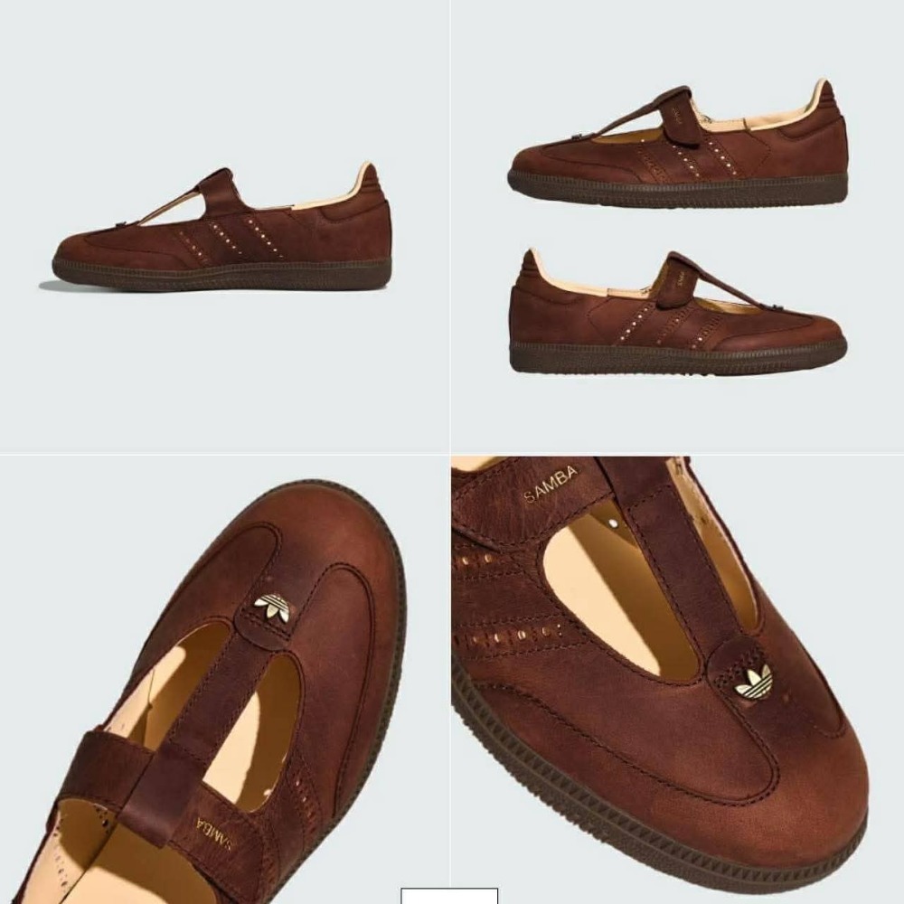 預購)🇰🇷韓國adidasOriginals samba 牛皮瑪莉珍鞋-細節圖3