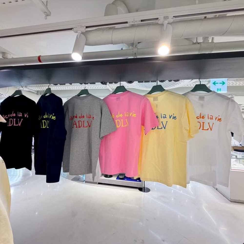 預購)🇰🇷韓國adlv男女同款後可愛字體上衣-細節圖2