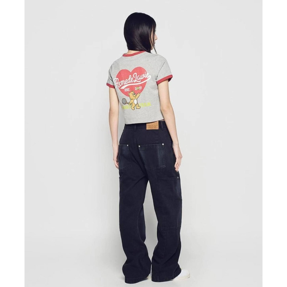 預購)🇰🇷韓國ADLV短版女生上衣折上折-細節圖3