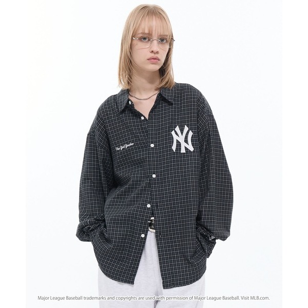 預購)🇯🇵日本mlb男女同款限時特價襯衫-細節圖4