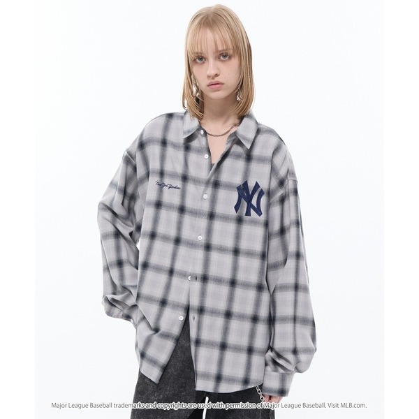 預購)🇯🇵日本mlb男女同款限時特價襯衫-細節圖8