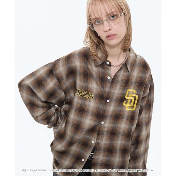 預購)🇯🇵日本mlb男女同款限時特價襯衫-細節圖9