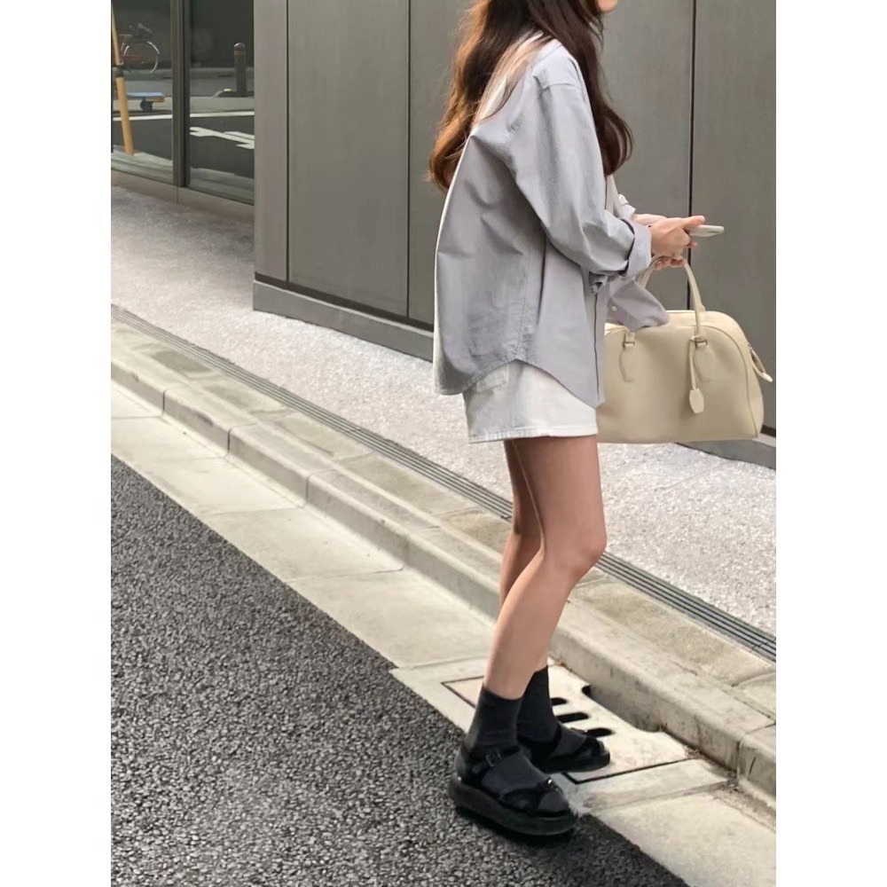✨正韓🇰🇷Ounce胸前雙口袋襯衫-細節圖2