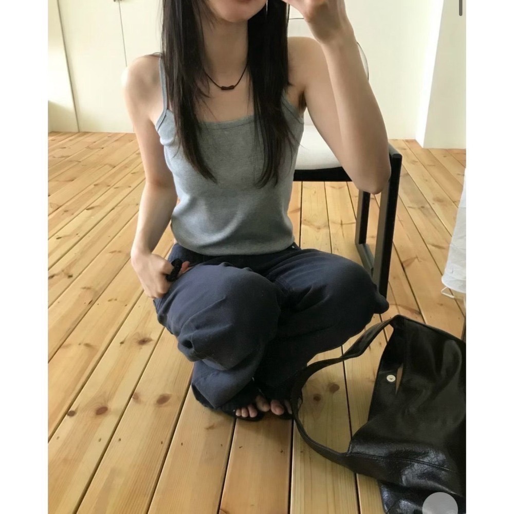 ＞必包色＜材質彈性長度都很剛好的背心 8色-細節圖5