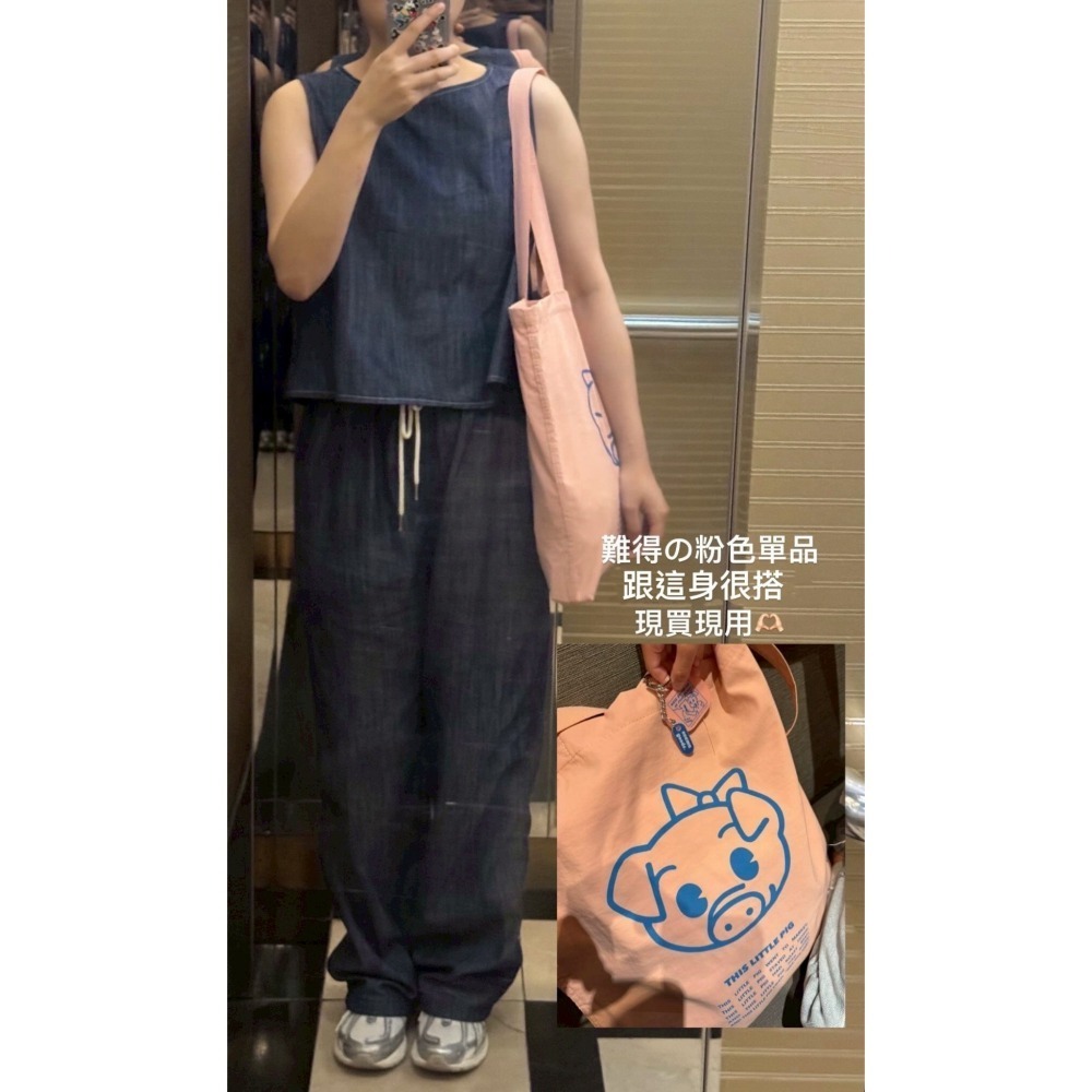 ＞不易褪色牛仔＜背心褲裙套裝2色-細節圖9