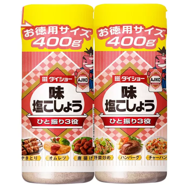 【啾來買🍊好市多代購🍊】Daisho胡椒鹽400公克×2罐-細節圖2