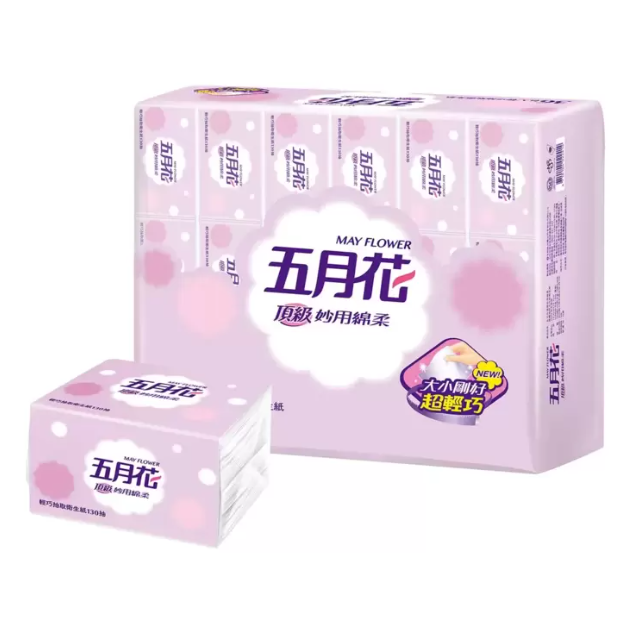 【啾來買🍊好市多代購🍊】五月花妙用綿柔抽取衛生紙130抽×36入-細節圖2