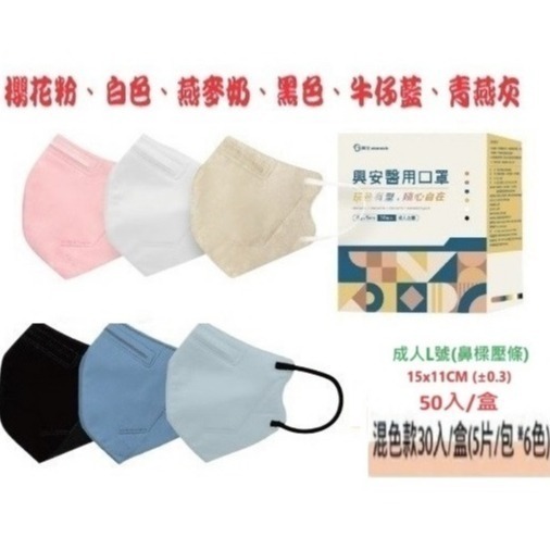 【榮泰日用品】興安立體醫用口罩 興安兒童立體口罩 興安3D口罩 加大口罩  3D醫療口罩 興安立體口罩 興安幼童立體-規格圖9