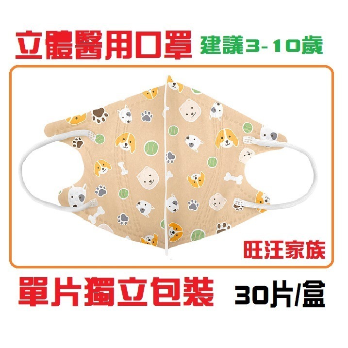 【榮泰日用品】億宏兒童立體醫用口罩 億宏兒童立體口罩 億宏幼童立體口罩  億宏兒童口罩 億宏口罩 立體口罩-規格圖2