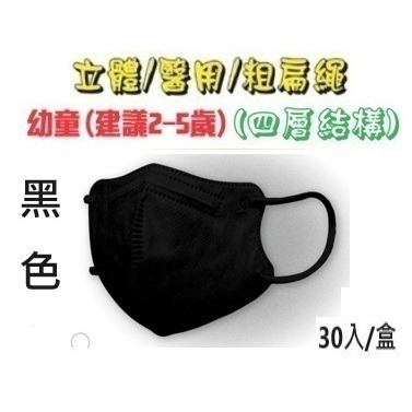 【榮泰日用品】順易利幼童立體醫用口罩 順易利兒童立體醫療口罩/鬆緊帶扁繩4層口罩/有壓條/30片裝 3D兒童口罩-規格圖9