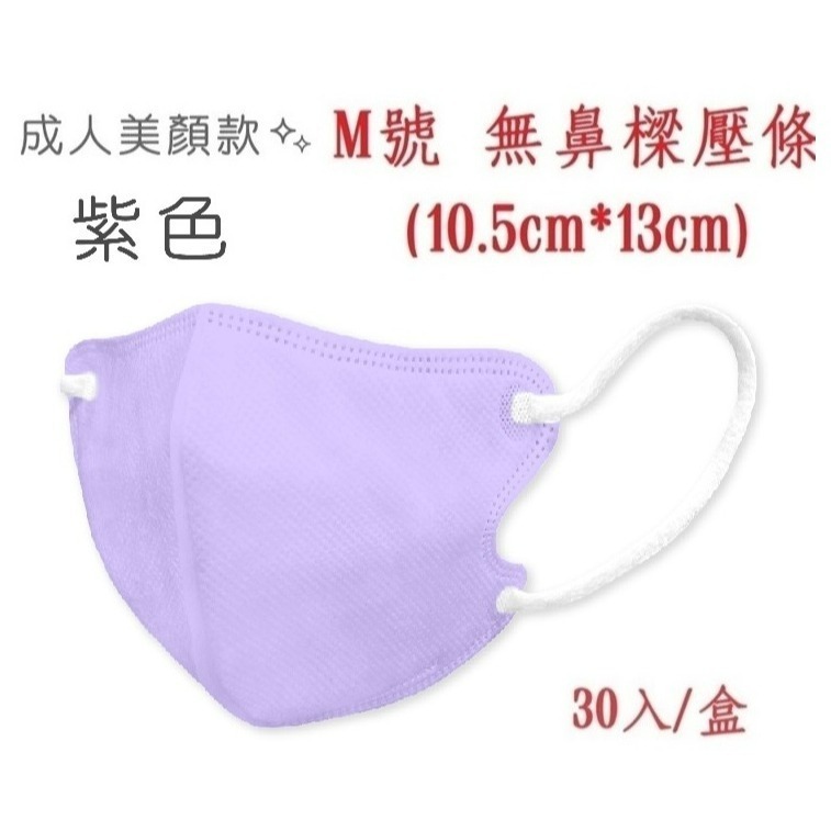 【榮泰日用品】順易利成人立體醫用口罩/鬆緊帶扁繩/四層口罩/有壓條/30片裝/-規格圖6