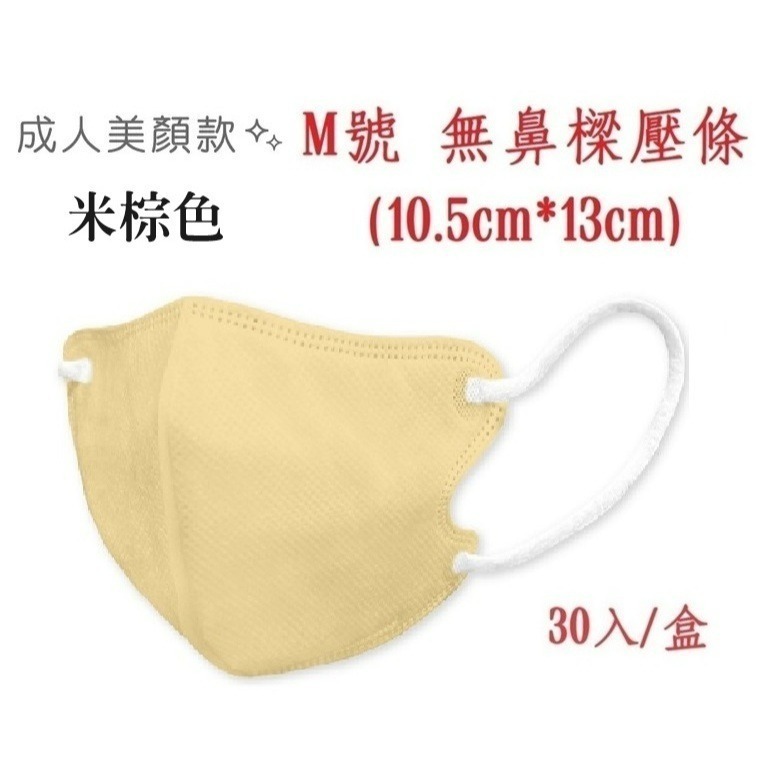 【榮泰日用品】順易利成人立體醫用口罩/鬆緊帶扁繩/四層口罩/有壓條/30片裝/-規格圖6