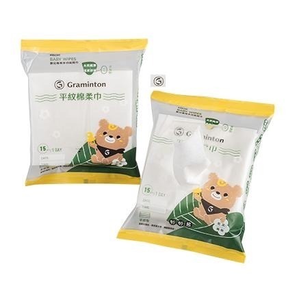 【榮泰日用品】妙妙熊平紋棉柔巾 護理巾  寶寶護理巾 寶寶用濕紙巾 乾溼兩用護理巾 超柔軟紙巾  乾濕兩用濕紙巾-細節圖2