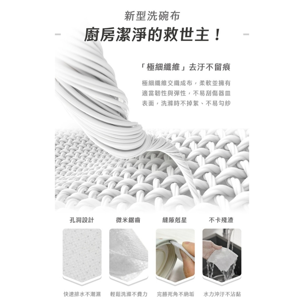 【榮泰日用品】鉅瑋居居加g/g+ 小蘇打油切洗碗布5張/袋 拋棄式洗碗布 鉅瑋洗碗布 一次性洗碗布-細節圖2