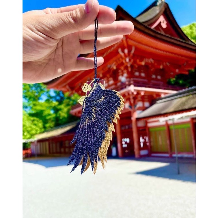 預購 下鴨神社 金色翅膀 御守 御蔭神社 限定-細節圖2