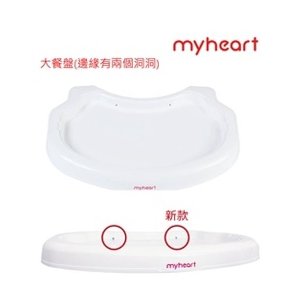 Myheart餐椅專用餐盤(不含餐椅)（含運）(付款隔天出貨,假日休息)-規格圖3