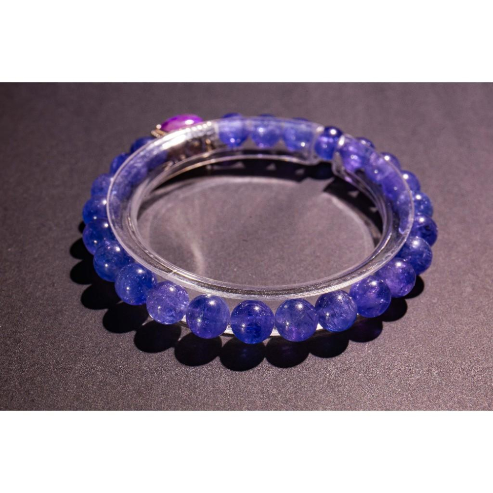 【皇家紫語】頂級坦桑石7.4mm✨舒俱萊寶盒20mm設計款｜極致深紫色澤｜最強靈性覺醒與因果療癒｜提昇直覺智慧｜現貨實拍-細節圖5